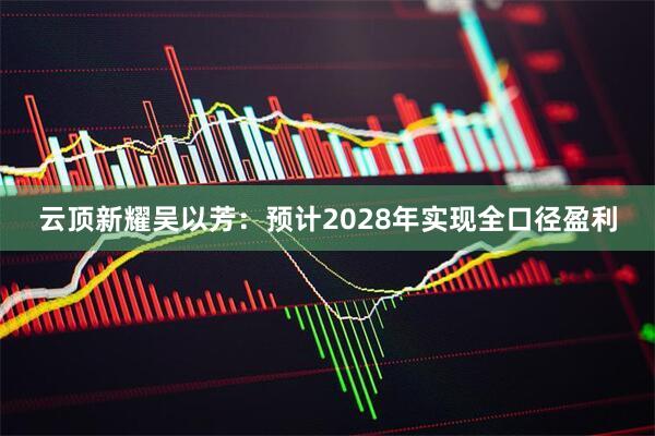 云顶新耀吴以芳：预计2028年实现全口径盈利