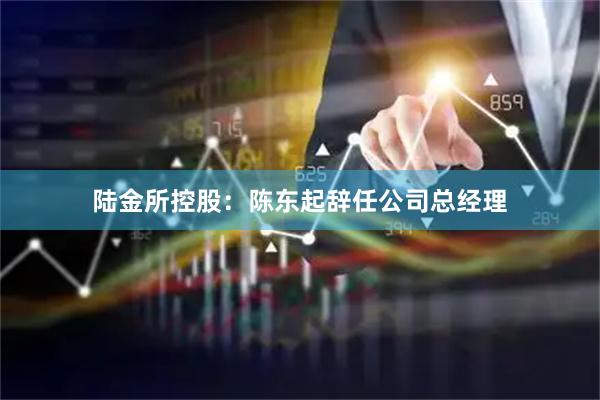 陆金所控股：陈东起辞任公司总经理